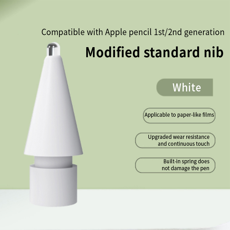 Special capacitive pen tip for Apple iPad, multifunctional, silent, non-slip, wear-resistant, replaceable original Apple pen tip