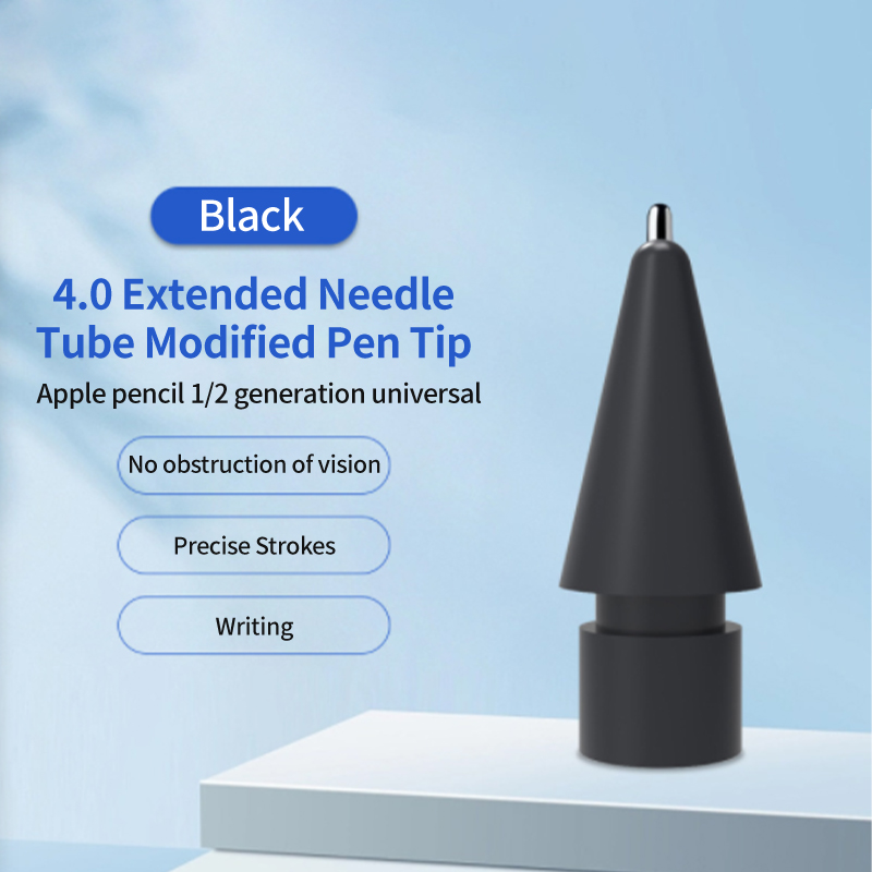 Special capacitive pen tip for Apple iPad, multifunctional, silent, non-slip, wear-resistant, needle tube modified pen tip